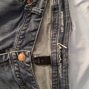 Lane Bryant, sz 22  straight leg blu jeans